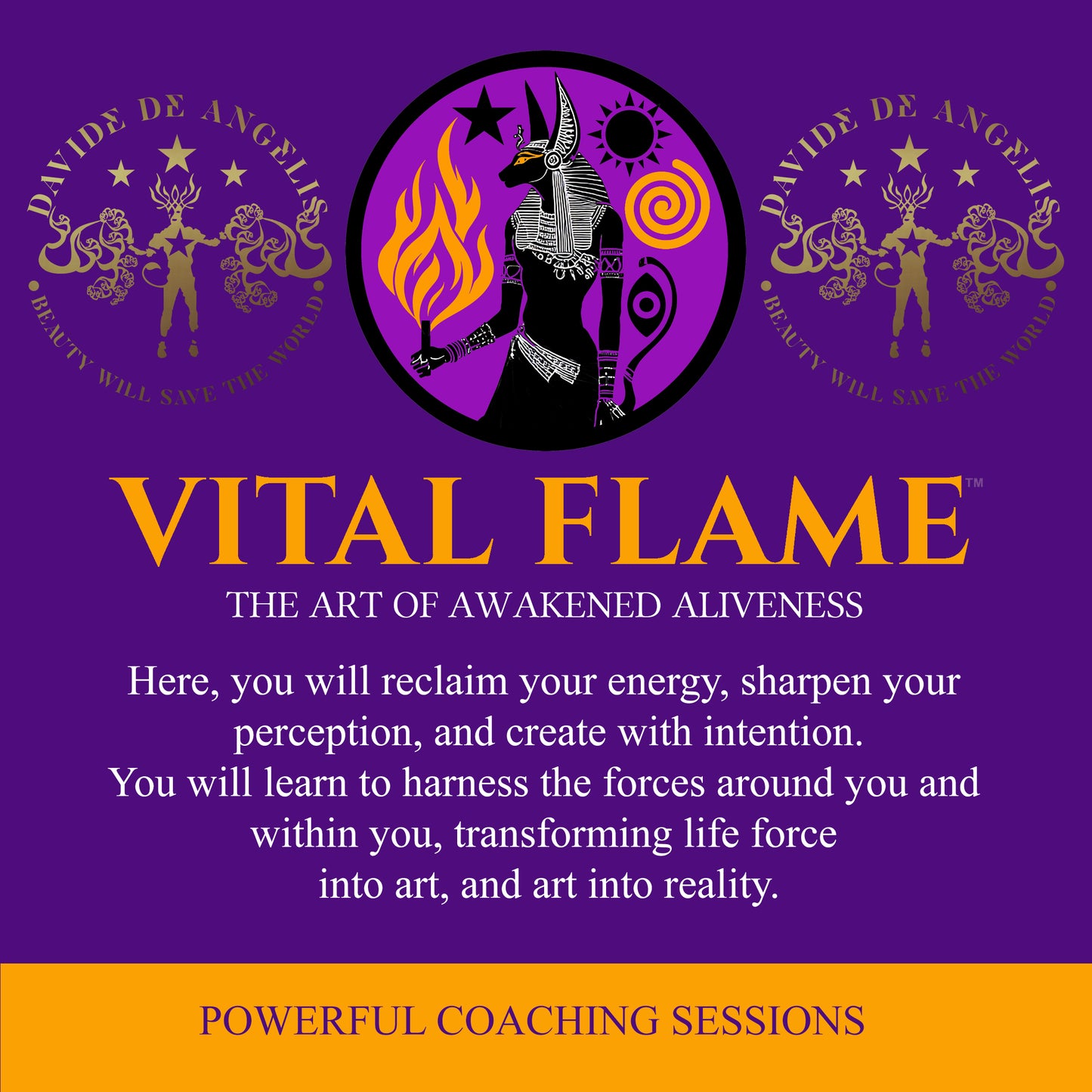 VITAL FLAME COACHING ~ 3 power sessions